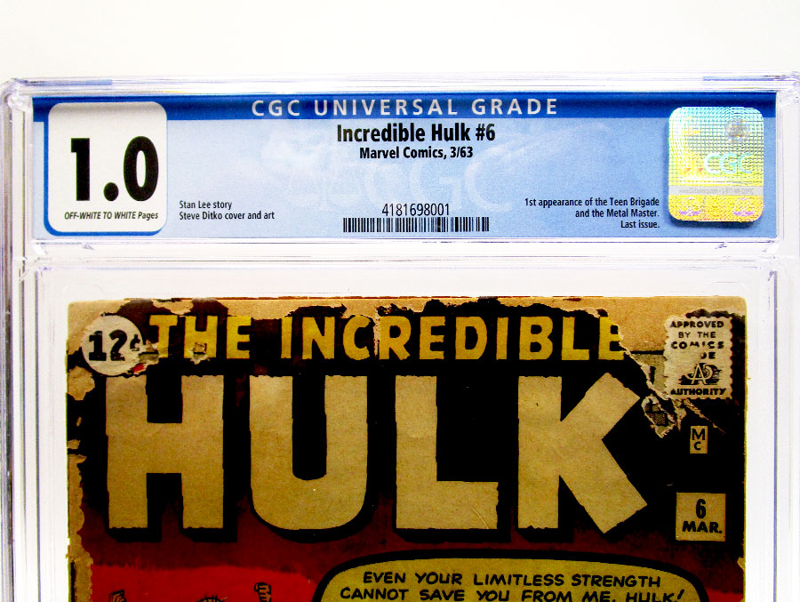 Incredible Hulk #6 Cover B CGC 1.0