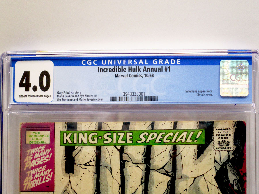 Incredible Hulk King Size Special #1 Cover B CGC 4.0