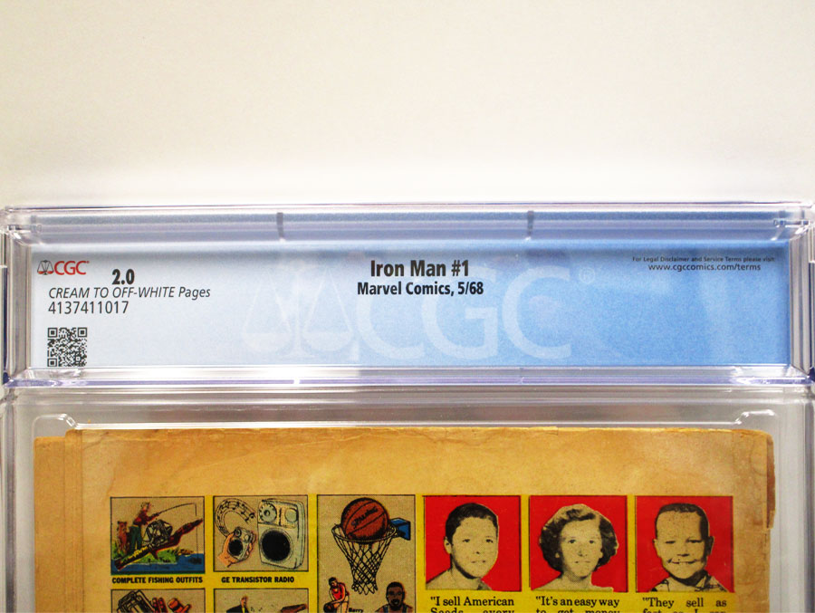 Iron Man #1 Cover E CGC 2.0