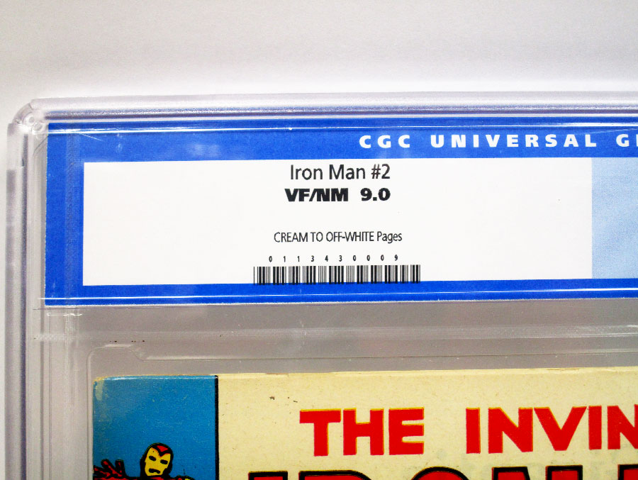 Iron Man #2 Cover B CGC 9.0