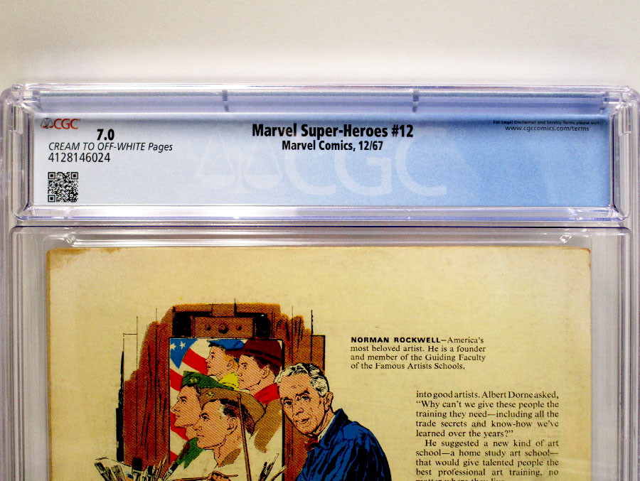 Marvel Super-Heroes #12 Cover C CGC 7.0