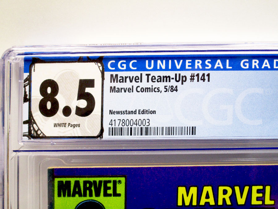 Marvel Team-Up #141 Cover E Newsstand Edition CGC 8.5