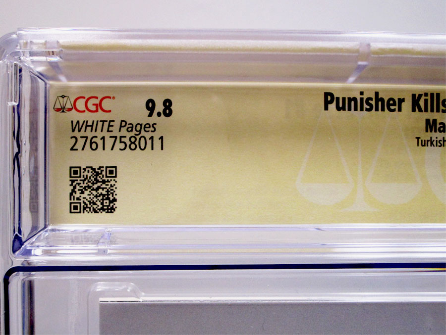 Punisher Kills The Marvel Universe #1 Cover G Signed by Garth Ennis Turkish Edition Paralel Evren Edition CGC Signature Series 9.8