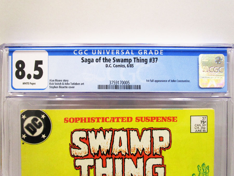 Swamp Thing Vol 2 #37 Cover B CGC 8.5