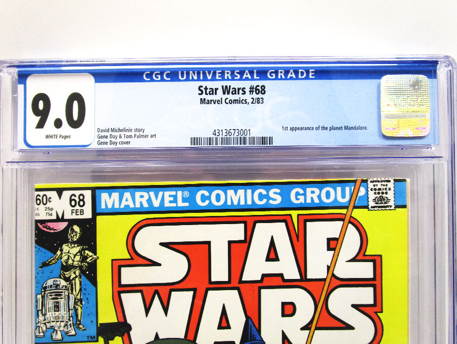 Star Wars (Marvel) Vol 1 #68 Cover B CGC 9.0