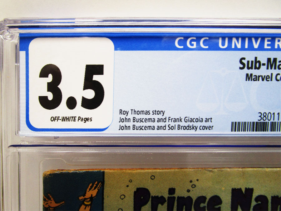 Sub-Mariner #1 Cover C CGC 3.5