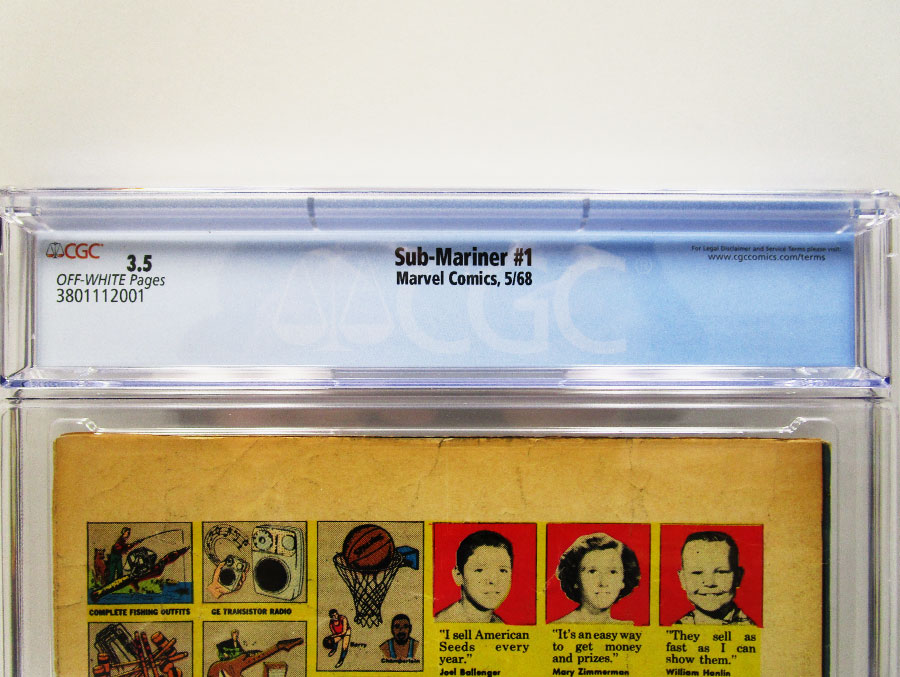 Sub-Mariner #1 Cover C CGC 3.5
