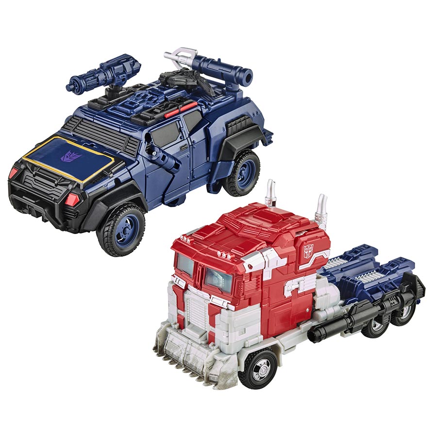 Transformers Reactivate Optimus Prime And Soundwave 2-Pack Action Figure