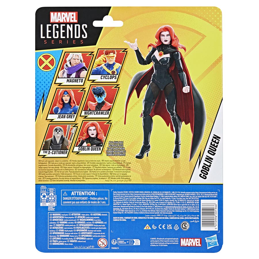 Marvel Legends X-Men 97 Goblin Queen 6-Inch Action Figure Case