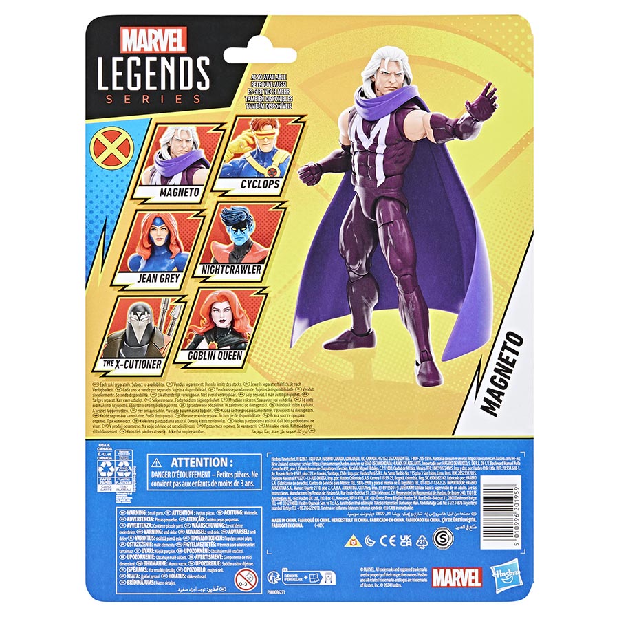 Marvel Legends X-Men 97 Magneto 6-Inch Action Figure Case