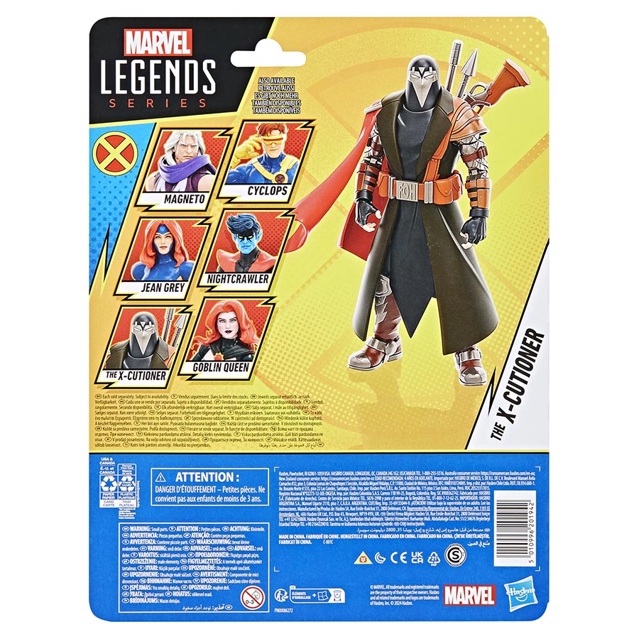 Marvel Legends X-Men 97 X-Cutioner 6-Inch Action Figure Case