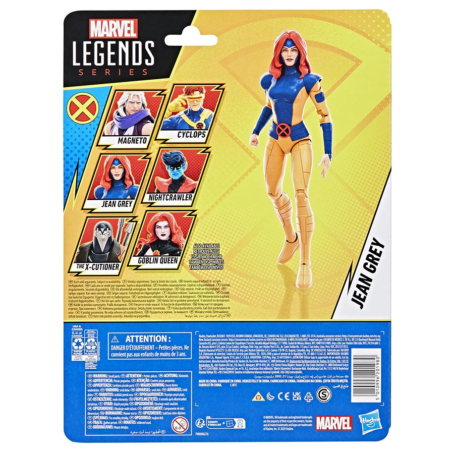 Marvel Legends X-Men 97 Jean Grey 6-Inch Action Figure Case