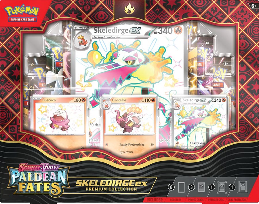 Pokemon Scarlet & Violet Paldean Fates Meowscarada EX Premium Collection