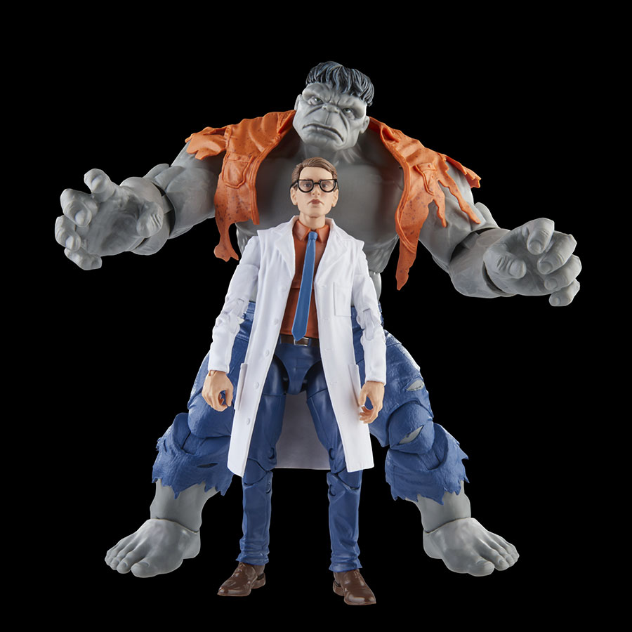 Avengers 60th Anniversary Legends Grey Hulk / Banner 6-Inch 2-Pack Action Figure