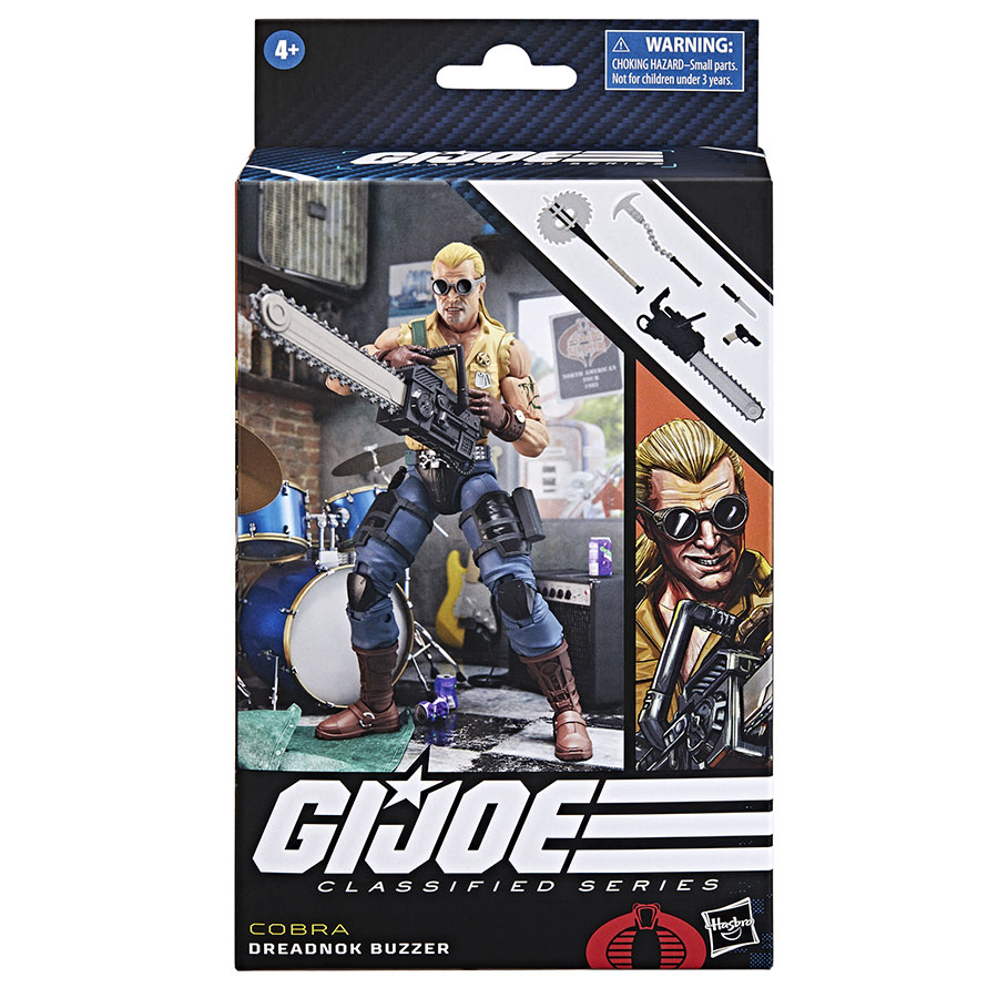GI Joe Classified Series Dreadnok Buzzer 6-Inch Action Figure
