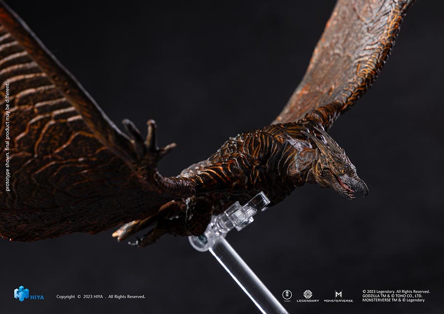 Godzilla King Of The Monsters Exquisite Basic Rodan Flameborn Previews Exclusive Action Figure