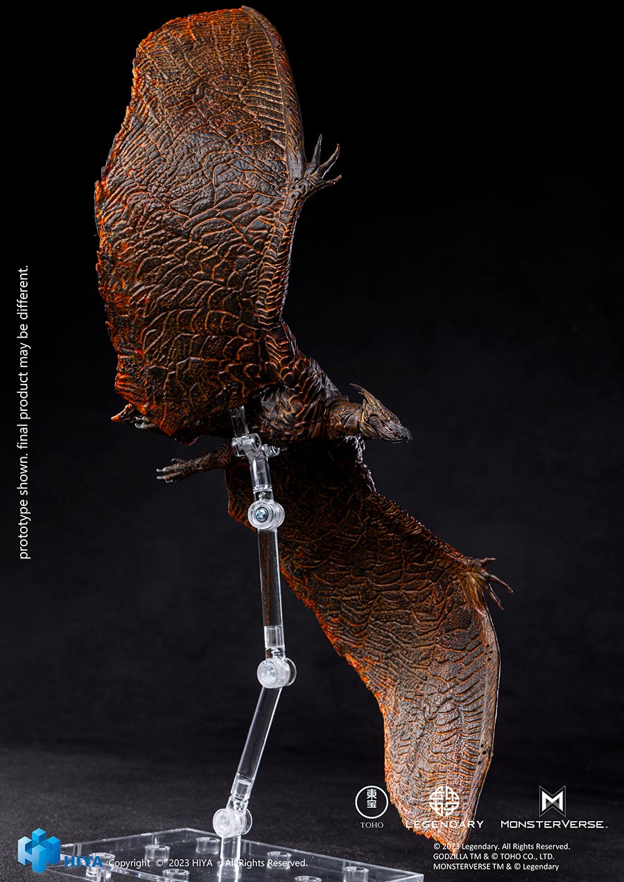Godzilla King Of The Monsters Exquisite Basic Rodan Flameborn Previews Exclusive Action Figure