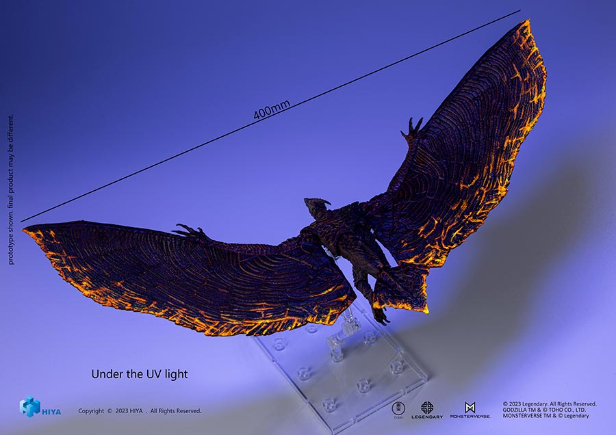 Godzilla King Of The Monsters Exquisite Basic Rodan Flameborn Previews Exclusive Action Figure
