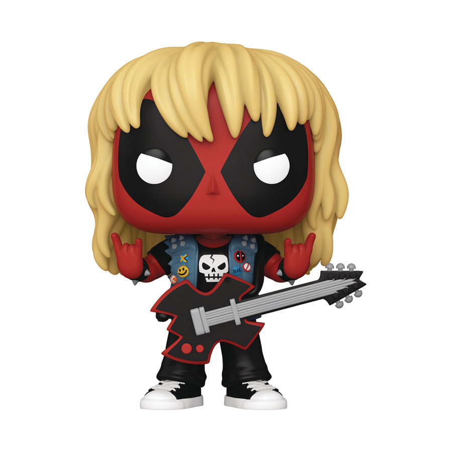 POP Marvel Deadpool Heavy Metal Deadpool Vinyl Bobble Head