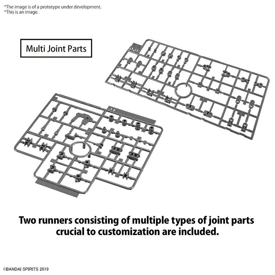 30 Minutes Missions Weapons 1/144 Kit #W-28 Option Parts Set 15 (Multi Vernier / Multi-Joint)