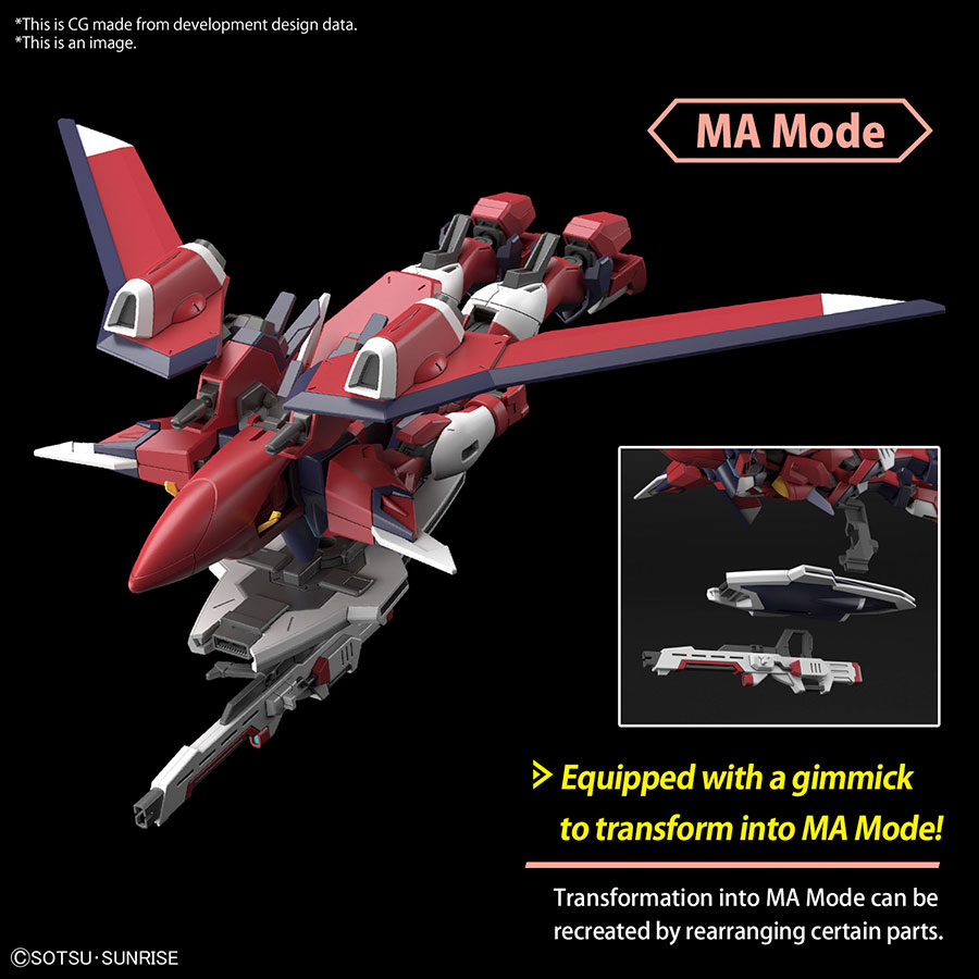Gundam High Grade Universal Century 1/144 Kit #244 - Cosmic Era - Immortal Justice Gundam