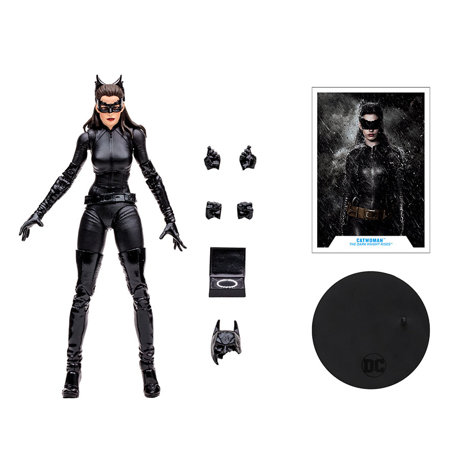 DC Multiverse Theatrical 7-Inch Action Figure - Batman The Dark Knight Rises Catwoman McFarlane Platinum Edition