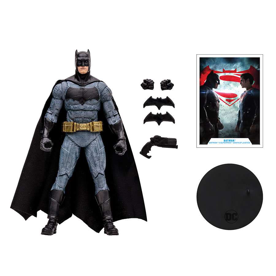 DC Multiverse Theatrical 7-Inch Action Figure - Batman v Superman Dawn Of Justice Batman