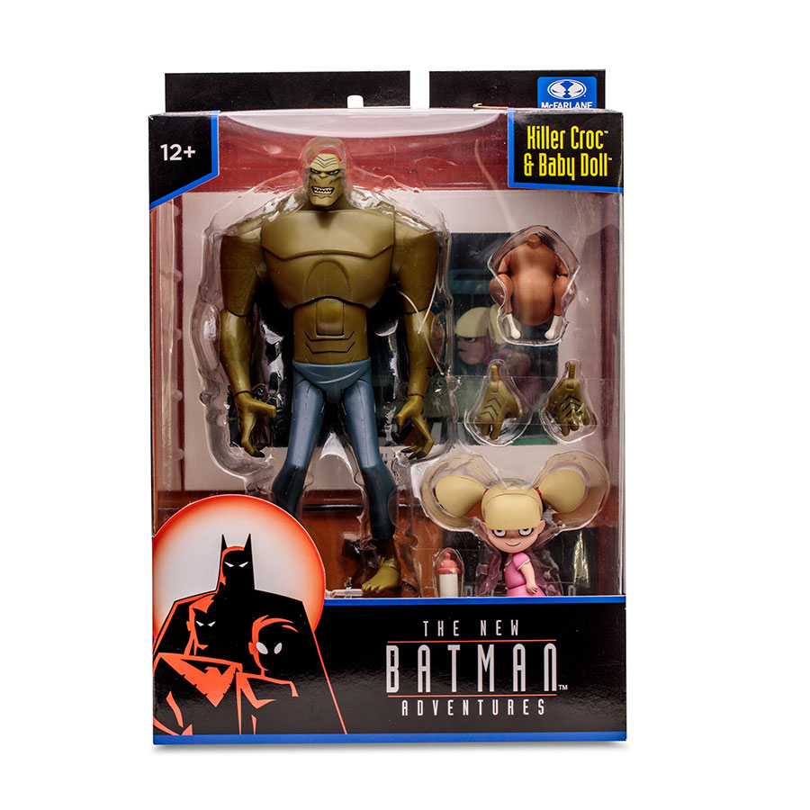 DC New Batman Adventures 6-Inch Action Figure Wave 1 - Killer Croc With Baby Doll