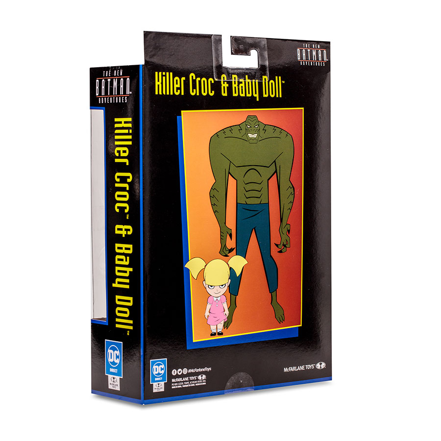 DC New Batman Adventures 6-Inch Action Figure Wave 1 - Killer Croc With Baby Doll