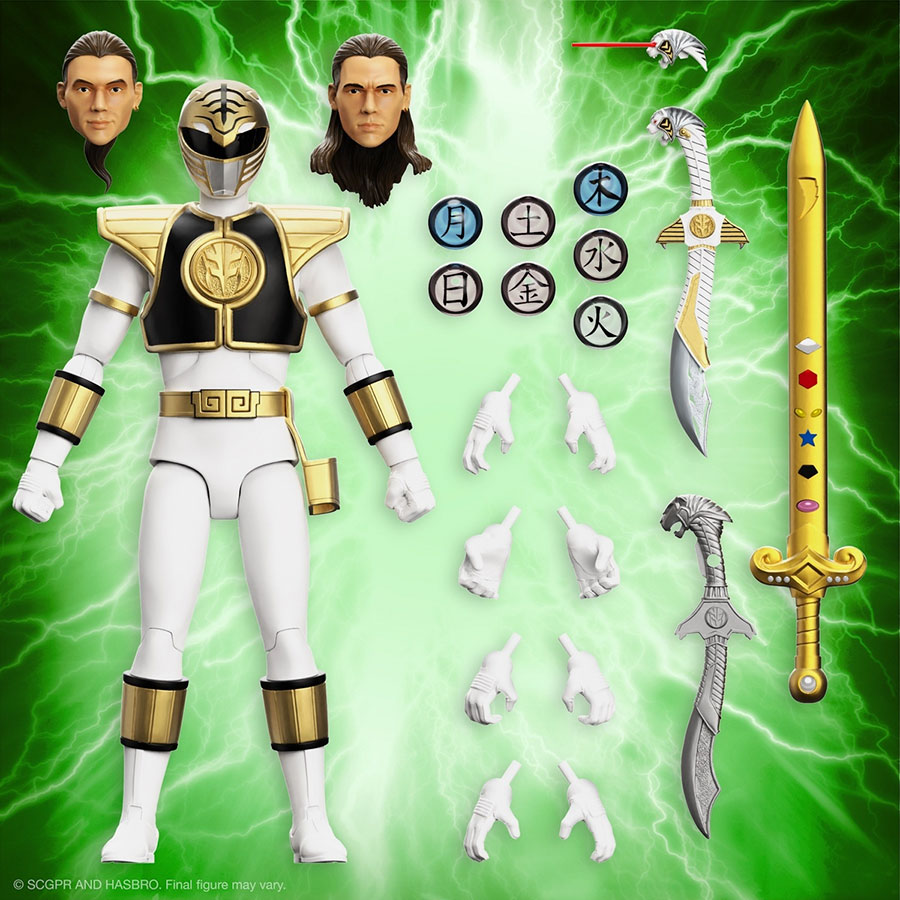 Power Rangers Ultimates Wave 4 White Ranger Action Figure