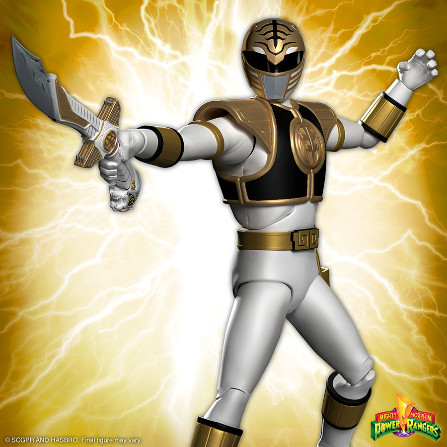 Power Rangers Ultimates Wave 4 White Ranger Action Figure