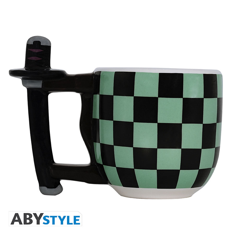 Demon Slayer Kimetsu No Yaiba Tanjiro Sword Handle 16-Ounce 3D Mug