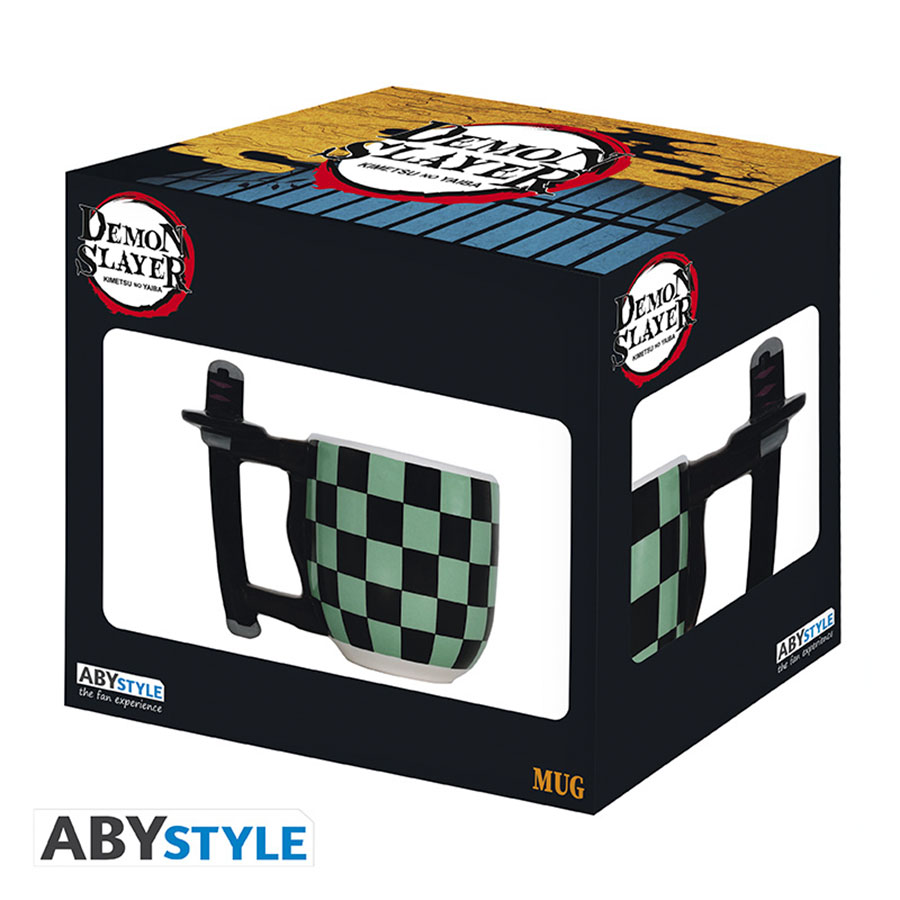 Demon Slayer Kimetsu No Yaiba Tanjiro Sword Handle 16-Ounce 3D Mug