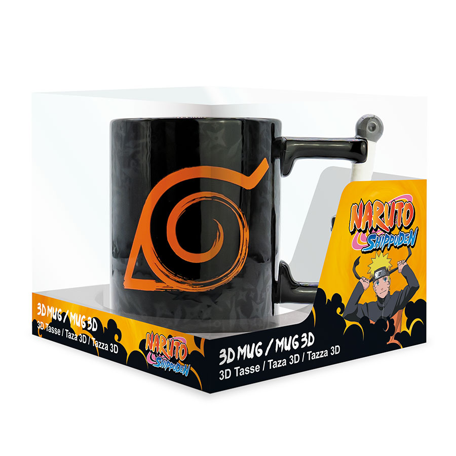 Naruto Shippuden Kunai Konoha 16-Ounce 3D Mug