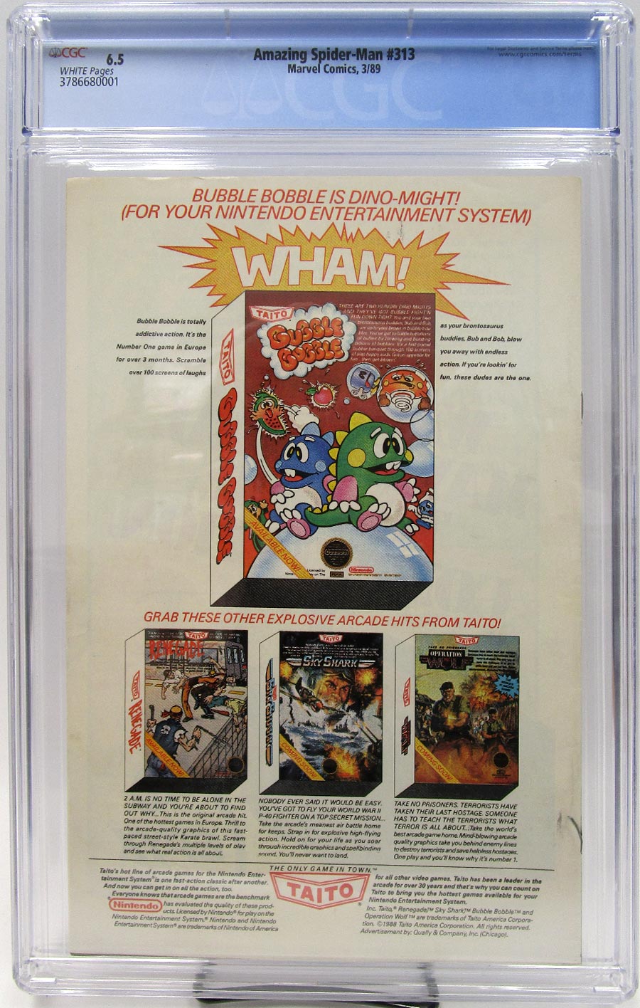 Amazing Spider-Man #313 Cover B CGC 6.5