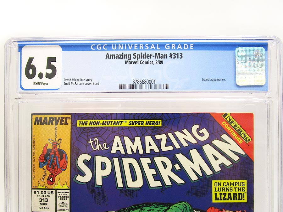 Amazing Spider-Man #313 Cover B CGC 6.5