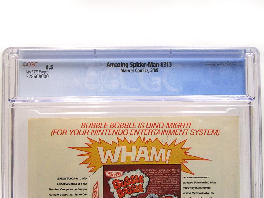Amazing Spider-Man #313 Cover B CGC 6.5