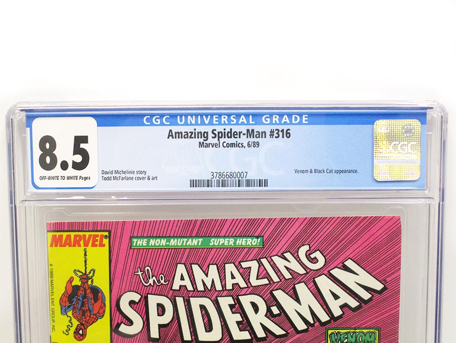 Amazing Spider-Man #316 Cover C CGC 8.5