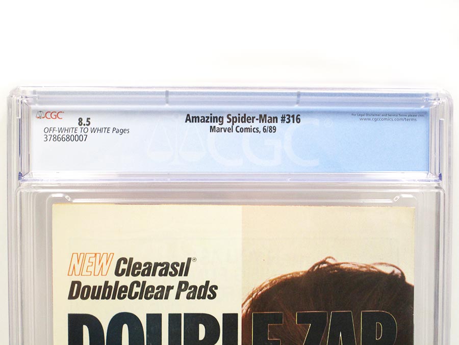 Amazing Spider-Man #316 Cover C CGC 8.5