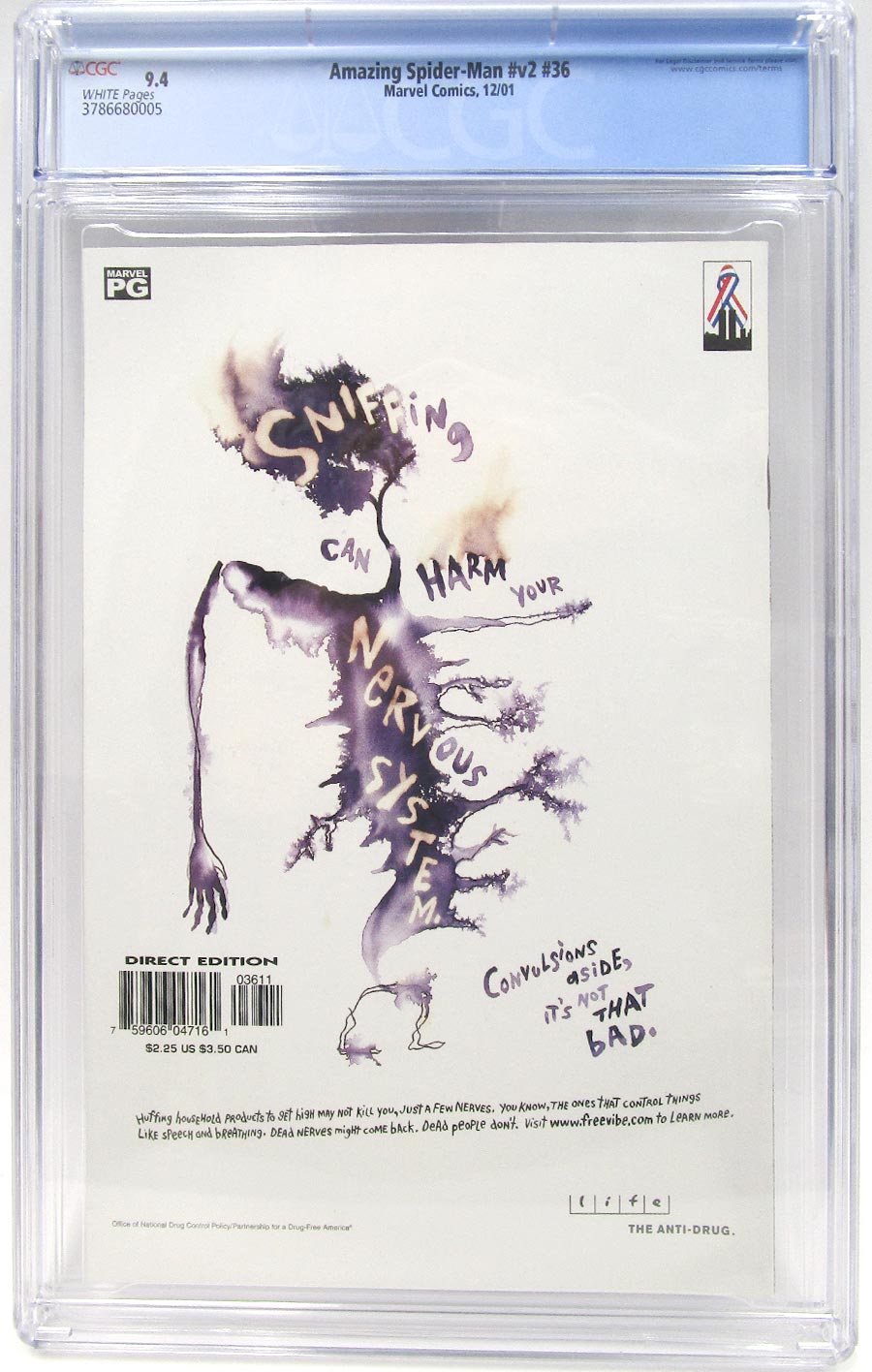 Amazing Spider-Man Vol 2 #36 Cover C CGC 9.4