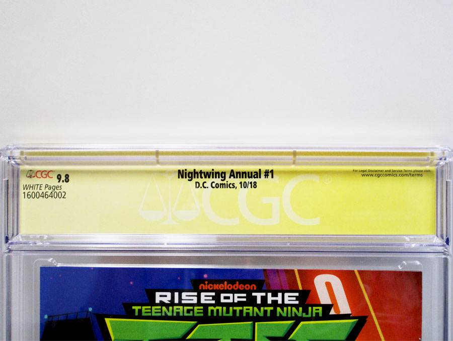 Nightwing Vol 4 Annual #1 Cover D Regular Otto Schimdt Cover CGC Signature Series 9.8 Signed By Benjamin Percy