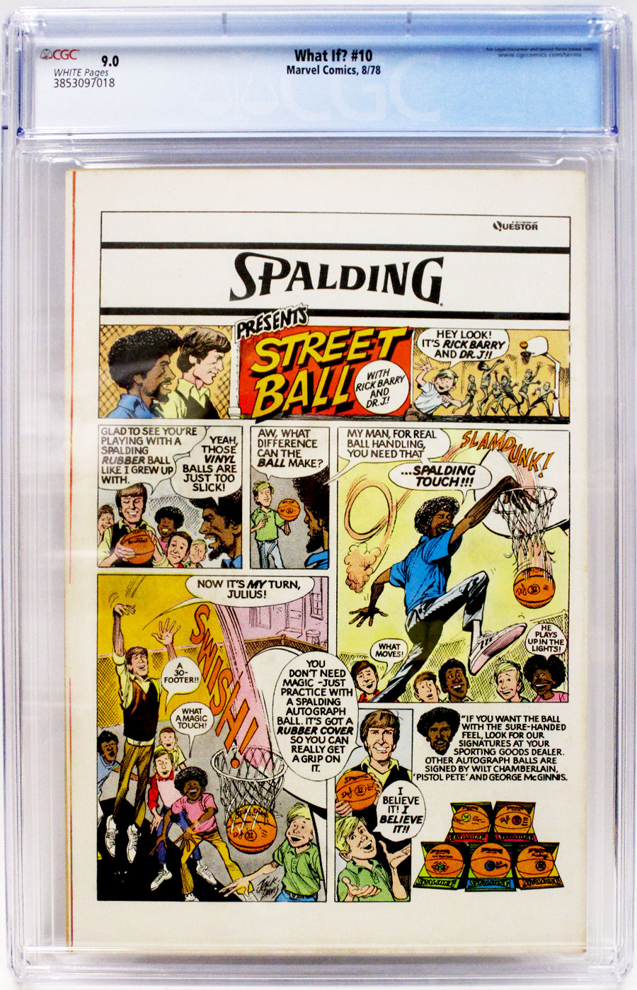 What If #10 Cover B CGC 9.0