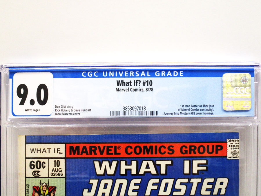 What If #10 Cover B CGC 9.0
