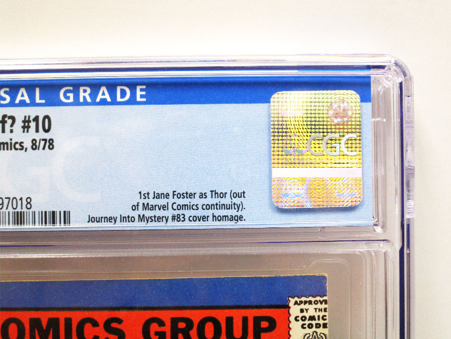 What If #10 Cover B CGC 9.0