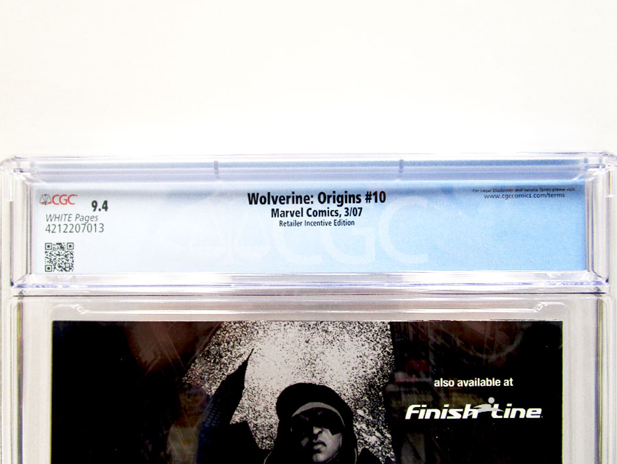 Wolverine Origins #10 Cover E Incentive Variant Cover CGC 9.4