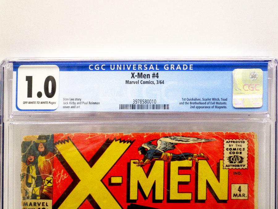 X-Men Vol 1 #4 Cover E CGC 1.0