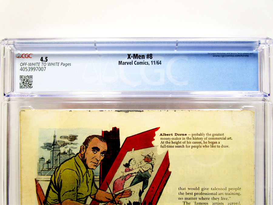 X-Men Vol 1 #8 Cover C CGC 4.5