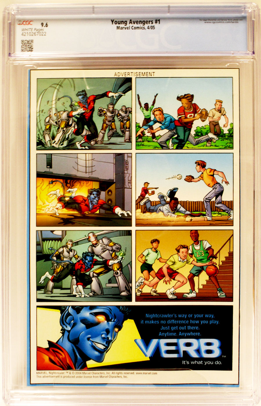 Young Avengers #1 Cover F CGC 9.6