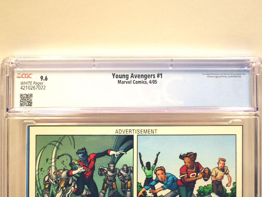 Young Avengers #1 Cover F CGC 9.6