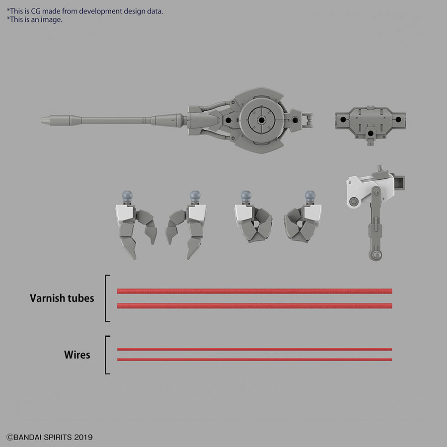 30 Minutes Missions 1/144 Kit #55 eEXM GIG-C02 Provedel (Type-Command 02)